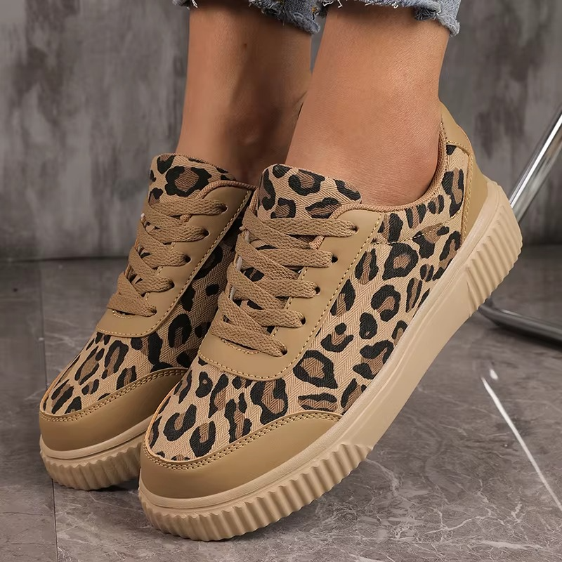 Tênis Leopardo Ortopédico
