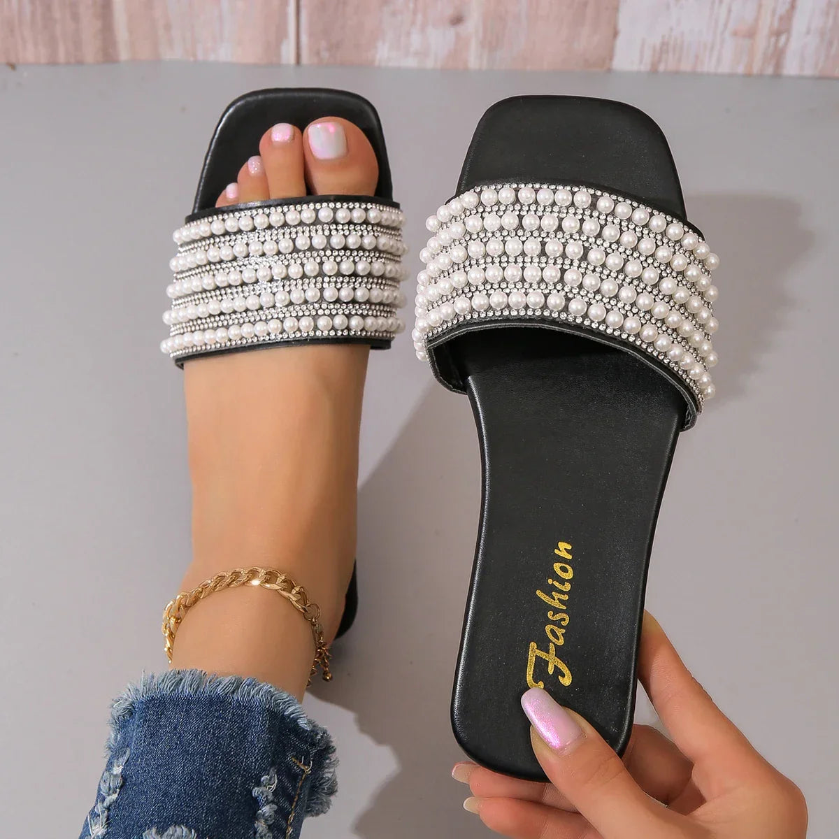 Sandália Pearl Ortopédica